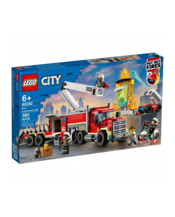 LEGO CITY 6+ Strażacka jednostka dowodzenia 60282