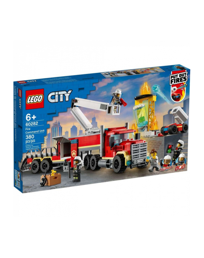 LEGO CITY 6+ Strażacka jednostka dowodzenia 60282 główny