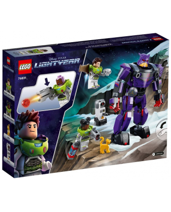 LEGO LIGHTYEAR DISNEY 7+ Starcie z Zurgiem 76831