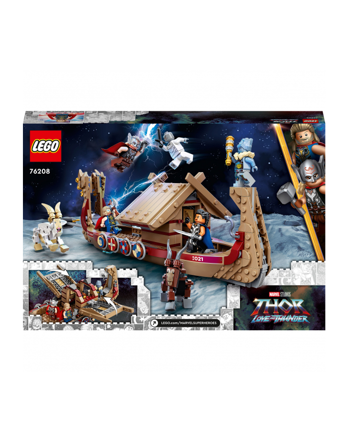 LEGO MARVEL 8+ Kozia łódź 76208 główny