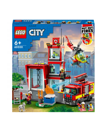 LEGO CITY 6+ Remiza strażacka 60320