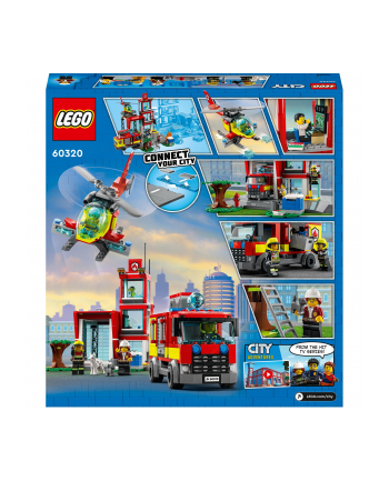 LEGO CITY 6+ Remiza strażacka 60320