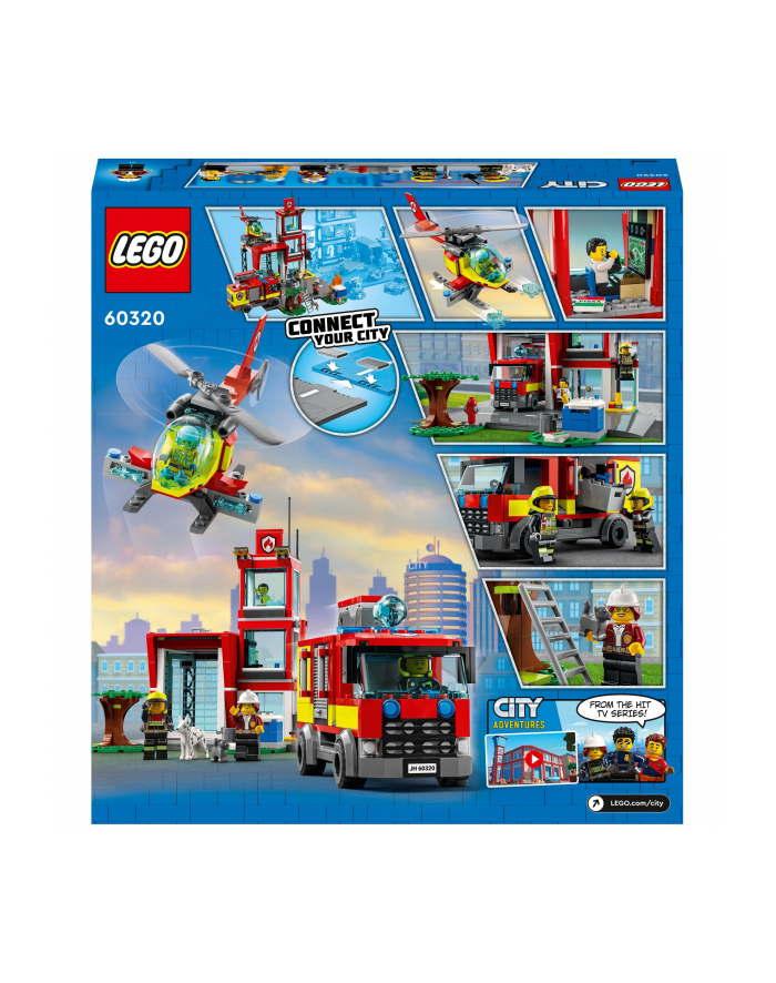 LEGO CITY 6+ Remiza strażacka 60320 główny