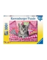 ravensburger RAV puzzle 100 XXL Słodki kotek 12985 - nr 1