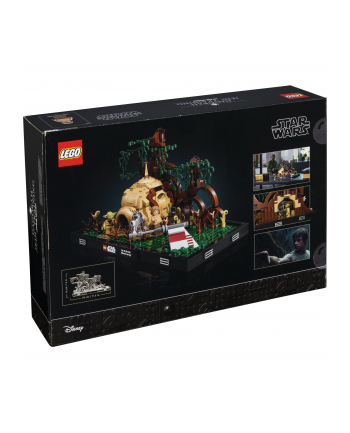 LEGO Star Wars 75330 Diorama: Szkolenie Jedi na Dagobah