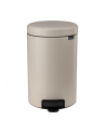 Brabantia Kosz Na Śmieci Pedałowy Newicon 12L Jasnobeżowy (149924) - nr 1