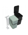 Brabantia Kosz Do Segregacji Odpadów Sort & Go 2X12L Szary I Zieleń Jadeitowa Podwójny Szafkowy (214448) - nr 1
