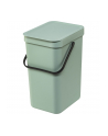 Brabantia Kosz Do Segregacji Odpadów Sort & Go 2X12L Szary I Zieleń Jadeitowa Podwójny Szafkowy (214448) - nr 2