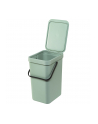 Brabantia Kosz Do Segregacji Odpadów Sort & Go 2X12L Szary I Zieleń Jadeitowa Podwójny Szafkowy (214448) - nr 3