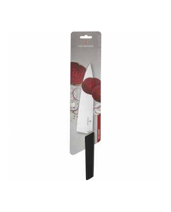 Nóż Szefa Kuchni, szerokie ostrze, 20 cm, czarny Victorinox  6.9013.20B