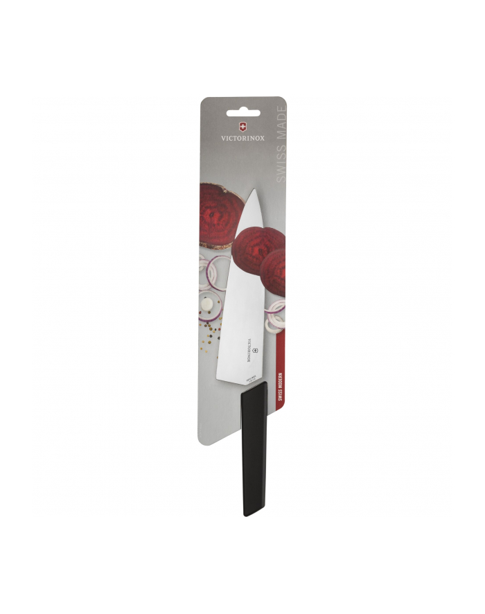 Nóż Szefa Kuchni, szerokie ostrze, 20 cm, czarny Victorinox  6.9013.20B główny