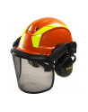 Uvex Kask Ochronny Do Lasu 9772 9774237 Pomarańczowy - nr 1