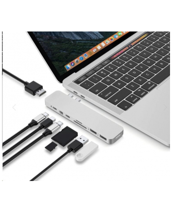 HyperDrive PRO USB-C szary (6941921144944)