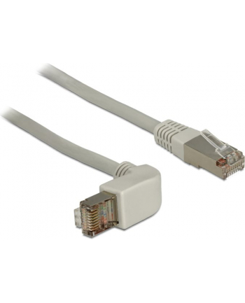 Delock Patchcord Cat.6 SSTP wtyczka kątowa 1m (83525)