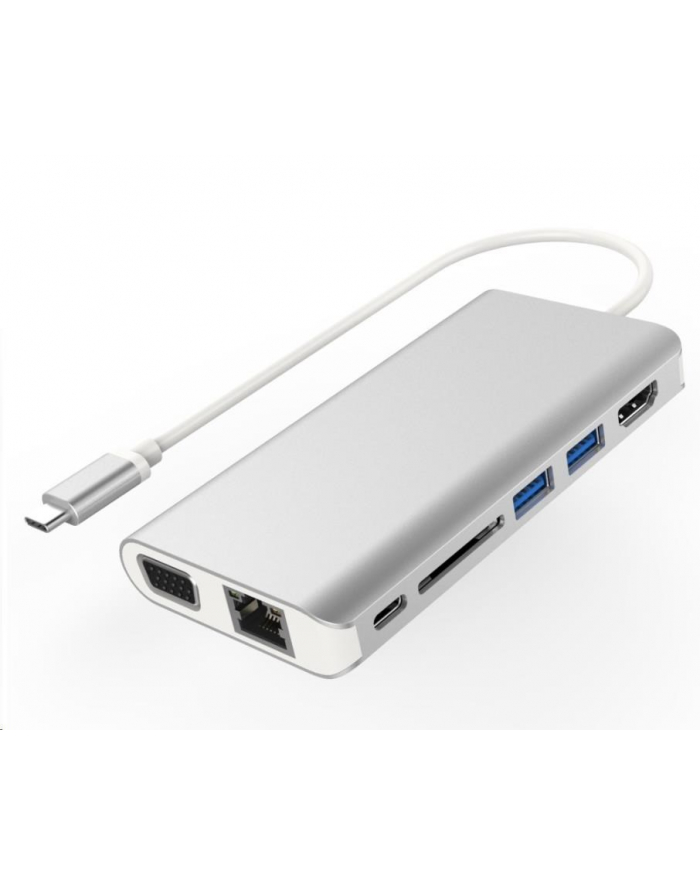 Premiumcord Stacja/Replikator 7W1 Usb-C (KU31DOCK08) główny