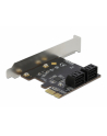 Delock Karta Pci Express X1 - 4X Sata Low Profile Form Factior (90010) - nr 11