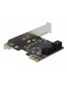 Delock Karta Pci Express X1 - 4X Sata Low Profile Form Factior (90010) - nr 16