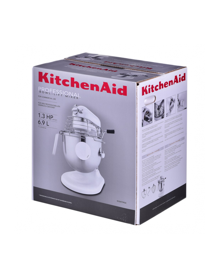 KitchenAid Professional 5KSM7990XEWH Biały główny