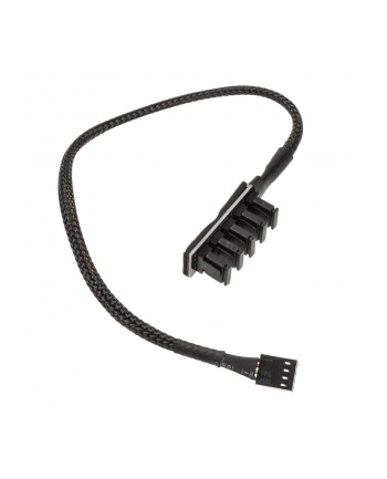 Akasa Flexa Fp5H Pwm Splitter Hub - Czarny (ZUAD1177)