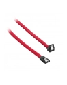 CableMod ModMesh Kątowy kabel SATA 3 60cm - czerwony - nr 3