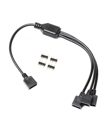 EK WATER BLOCKS EK WATER BLOCKS EK-LOOP D-RGB ROZDZIELACZ 3-DROŻNY - CZARNY (WAEK2153)  (WAEK2153)