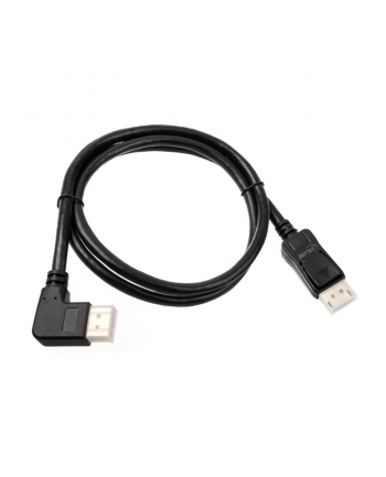 INLINE KABEL 8K (UHD-2) DISPLAYPORT KABEL, LINKS GEWINKELT, CZARNY - 1M (17151L) (17151L)