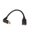 INLINE INLINE KABEL DISPLAYPORT ADAPTERKABEL, 8K4K, NACH UNTEN GEWINKELT - 0,15M (17159U)  (17159U) - nr 2