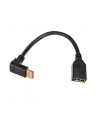 INLINE INLINE KABEL DISPLAYPORT ADAPTERKABEL, 8K4K, NACH UNTEN GEWINKELT - 0,15M (17159U)  (17159U) - nr 4