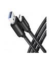 Axagon BUCM3-AM10AB, SPEED kabel USB-C <-> USB-A, 1m, USB 3.2 Gen 1, 3A, ALU, czarny(AXN) - nr 13