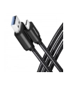 Axagon BUCM3-AM10AB, SPEED kabel USB-C <-> USB-A, 1m, USB 3.2 Gen 1, 3A, ALU, czarny(AXN) - nr 16