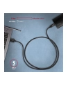 Axagon BUCM3-AM20AB, SPEED kabel USB-C <-> USB-A, 2m, USB 3.2 Gen 1, 3A, ALU, oplet, czarny  (AXN) - nr 9