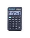 pbs connect Kalkulator kieszonkowy Donau Tech 8cyfr funkcja pierwiastka 97x62x11mm czarny, etiu - nr 1