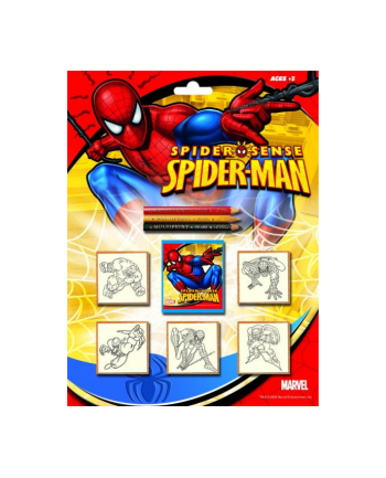 dante Pieczątki Spiderman 5 szt blister 058170 Multiprint