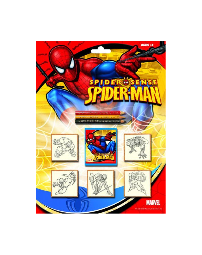 dante Pieczątki Spiderman 5 szt blister 058170 Multiprint główny