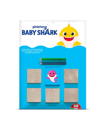 dante Pieczątki Baby Shark 5 szt blister 059955 Multiprint