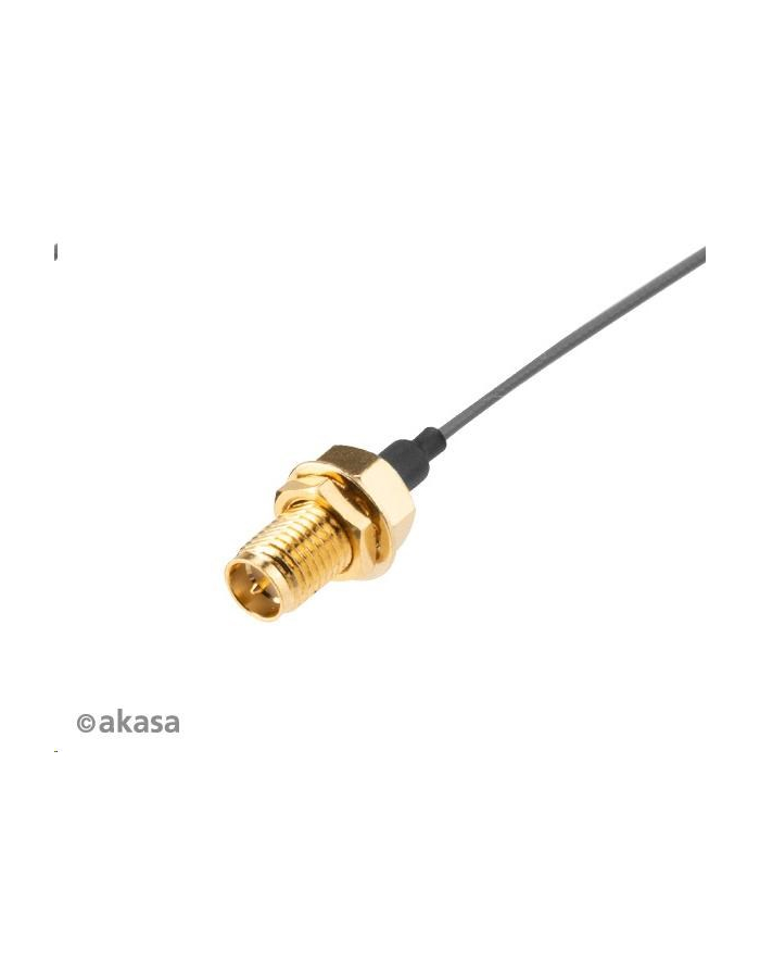 Akasa kabel I-PEX MHF4L na RP-SMA female, 22cm, 2pcs/pack (AKA) główny