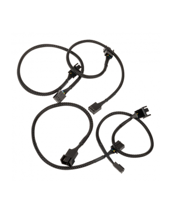 AKASA  4-PIN - 4-PIN, 0.3M, CZARNY (AK-CBFA01-KT04) (AKCBFA01KT04)  (AKCBFA01KT04)