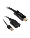 Akasa Adapter Av Hdmi - Displayport + Usb-A Czarny (AKCBHD2425BK) - nr 8
