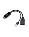 Akasa Adapter Av Hdmi - Displayport + Usb-A Czarny (AKCBHD2425BK) - nr 14