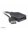 Akasa Adapter Av Hdmi - Displayport + Usb-A Czarny (AKCBHD2425BK) - nr 4