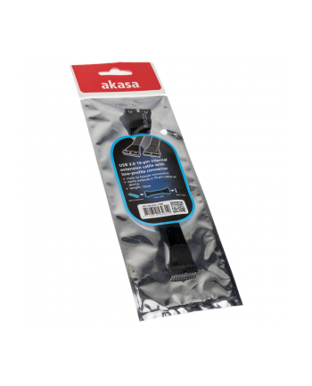 Akasa Usb 19 Pin - Pin, 0.15M, Czarny (Ak-Cbub45-15Bk) (AKCBUB4515BK)