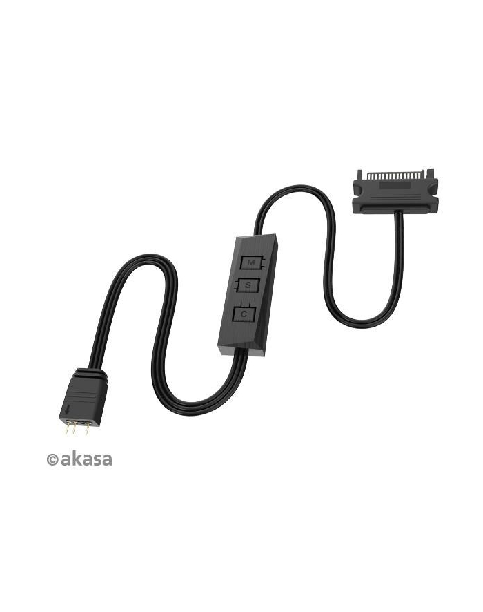 Akasa Vegas Controller Mate, 3-Pin aRGB controller cable (AKA) główny