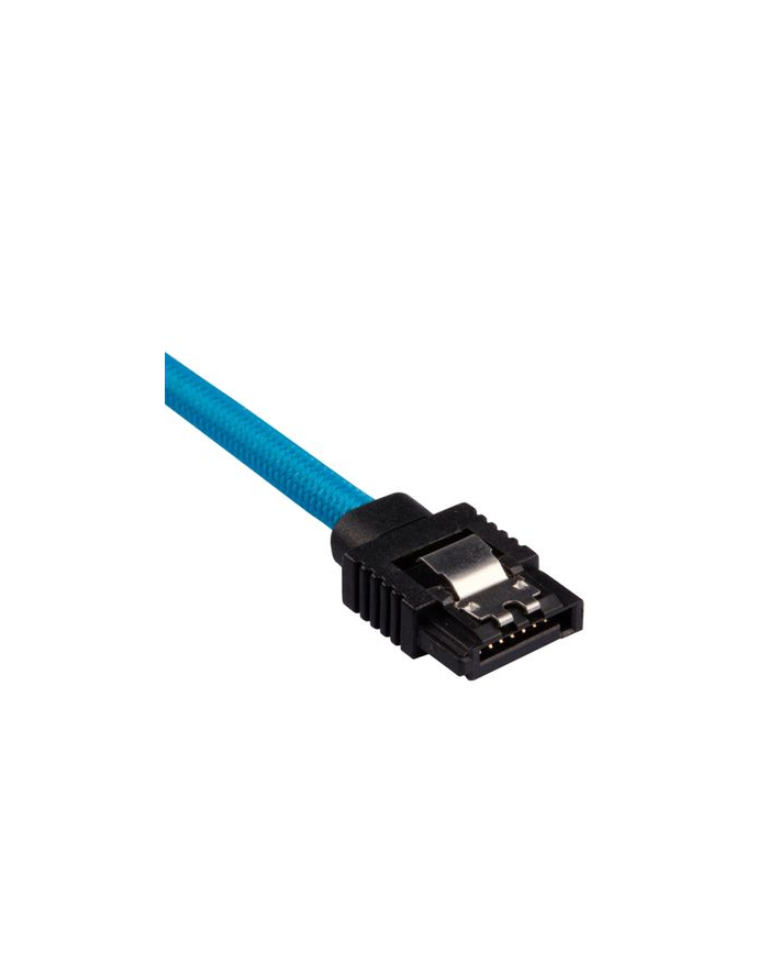 Corsair Kabel Premium z rękawem SATA niebieski 30 cm - 2 sztuki główny