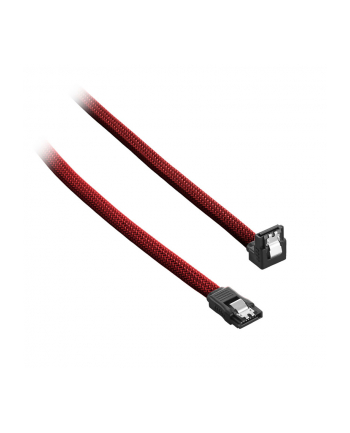 CableMod ModMesh Kątowy kabel SATA 3 30cm - Blood Red