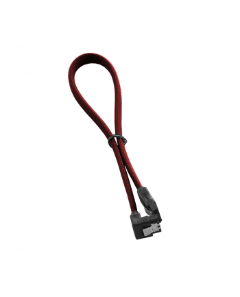 CableMod ModMesh Kątowy kabel SATA 3 30cm - Blood Red