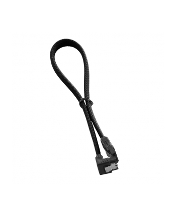 CableMod ModMesh Right Angle SATA 3 Cable 30cm - Black