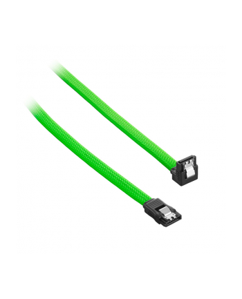 CableMod ModMesh Kątowy kabel SATA 3 30cm - jasnozielony