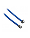 CableMod ModMesh Kątowy kabel SATA 3 60cm - niebieski - nr 1