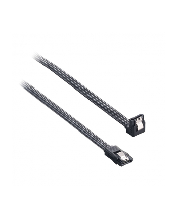 CableMod ModMesh Right Angle SATA 3 Cable 60cm - Carbon