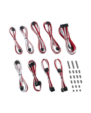 CableMod Zestaw Classic ModMesh z serii RT ASUS ROG / Seasonic - biały / czerwony